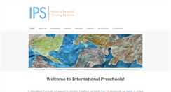 Desktop Screenshot of internationalpreschools.com