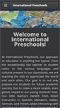 Mobile Screenshot of internationalpreschools.com